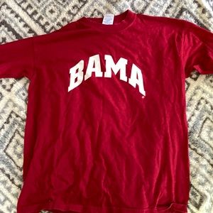 Red HeavyWeight ActiveWear long sleeve